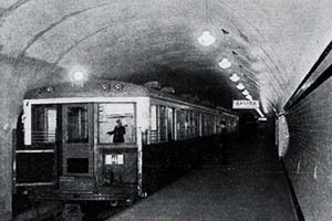 Se inaugura el subterráneo a F. Lacroze en Bs. As