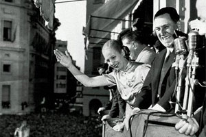 Primer triunfo de Juan Domingo Perón