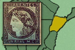 Se emite el primer sello filatélico postal argentino