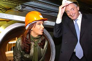 Cristina Kirchner inaugura Atucha II