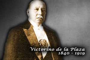 Nace Victorino de la Plaza