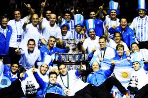 Argentina gana por primera vez la Copa Davis